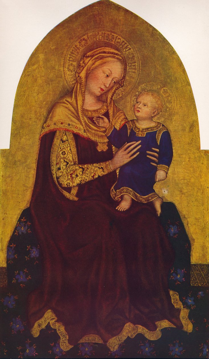 Madone et enfant, c1420 - Gentile da Fabriano
