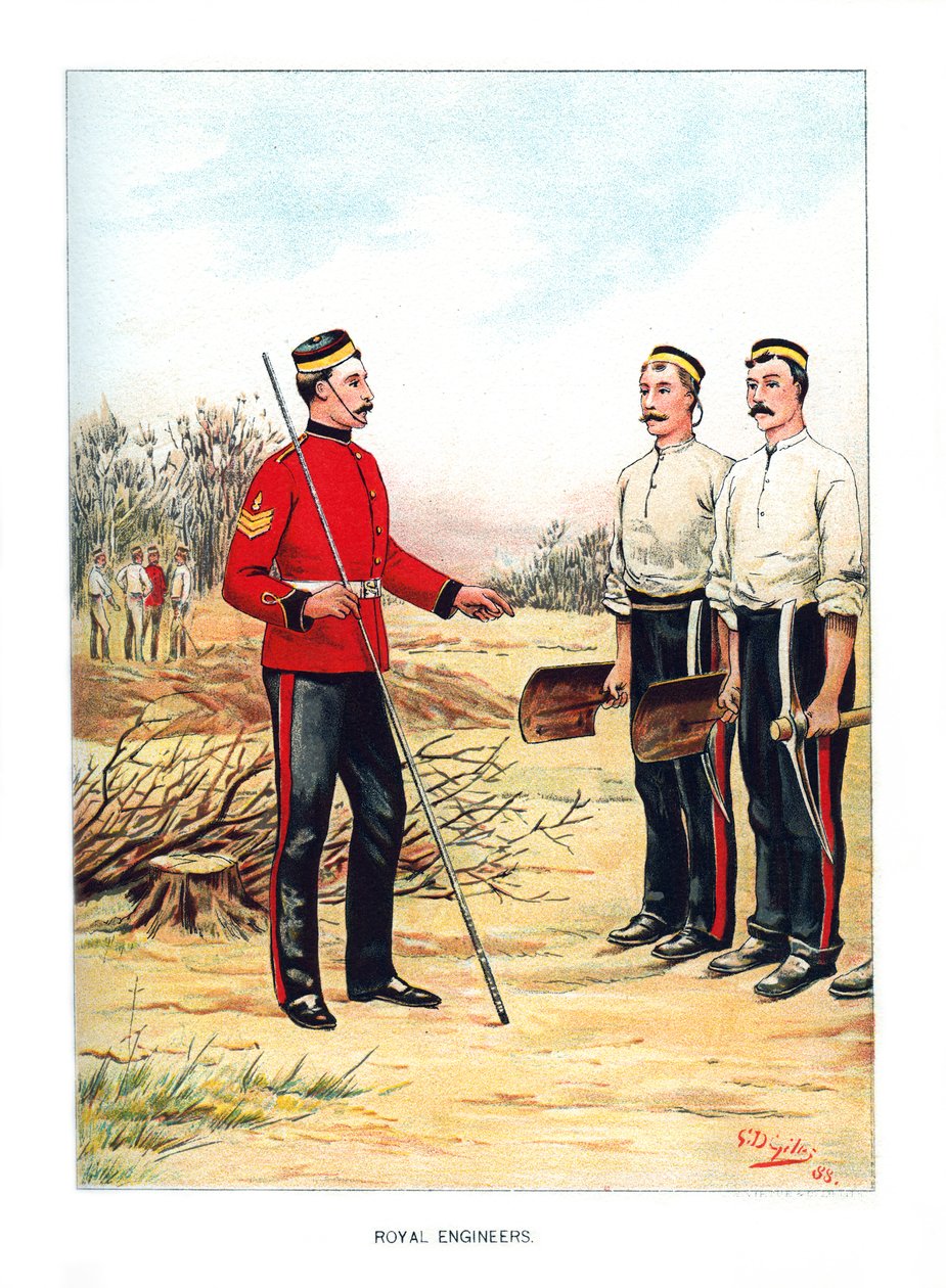 Ingénieurs royaux, c1890 - Geoffrey Douglas Giles