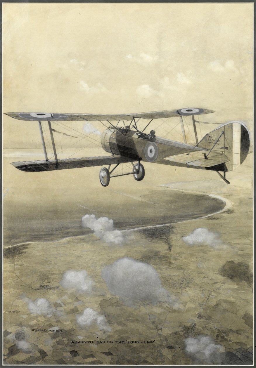 Un Sopwith prenant le 