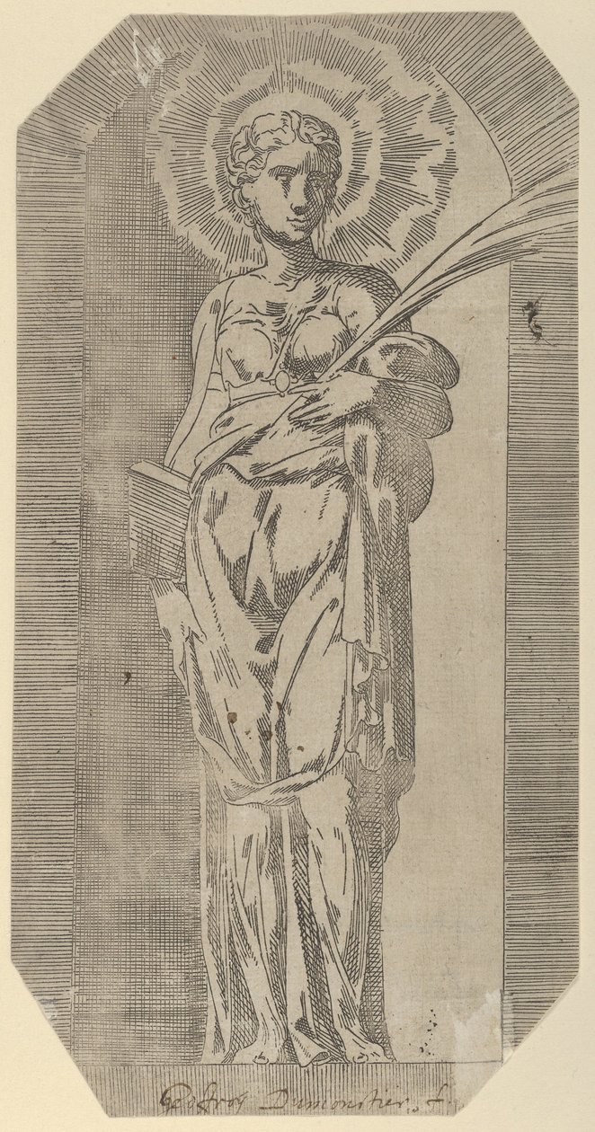 Une sainte femme, 16ème siècle - Geoffroy Dumoûtier