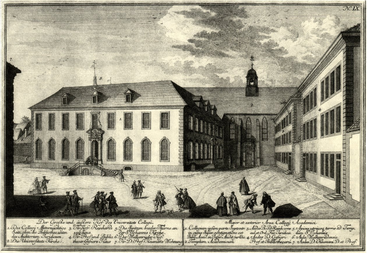 Université de Göttingen - Georg Daniel Heumann