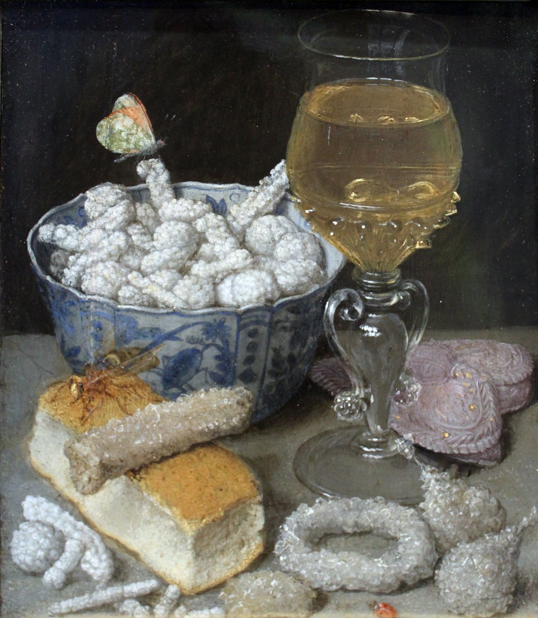 Nature morte avec pain et sucreries - Georg Flegel