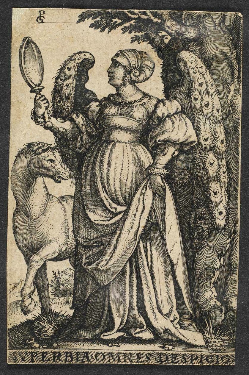 Orgueil (de la série Les Sept Péchés Capitaux) - Georg Pencz