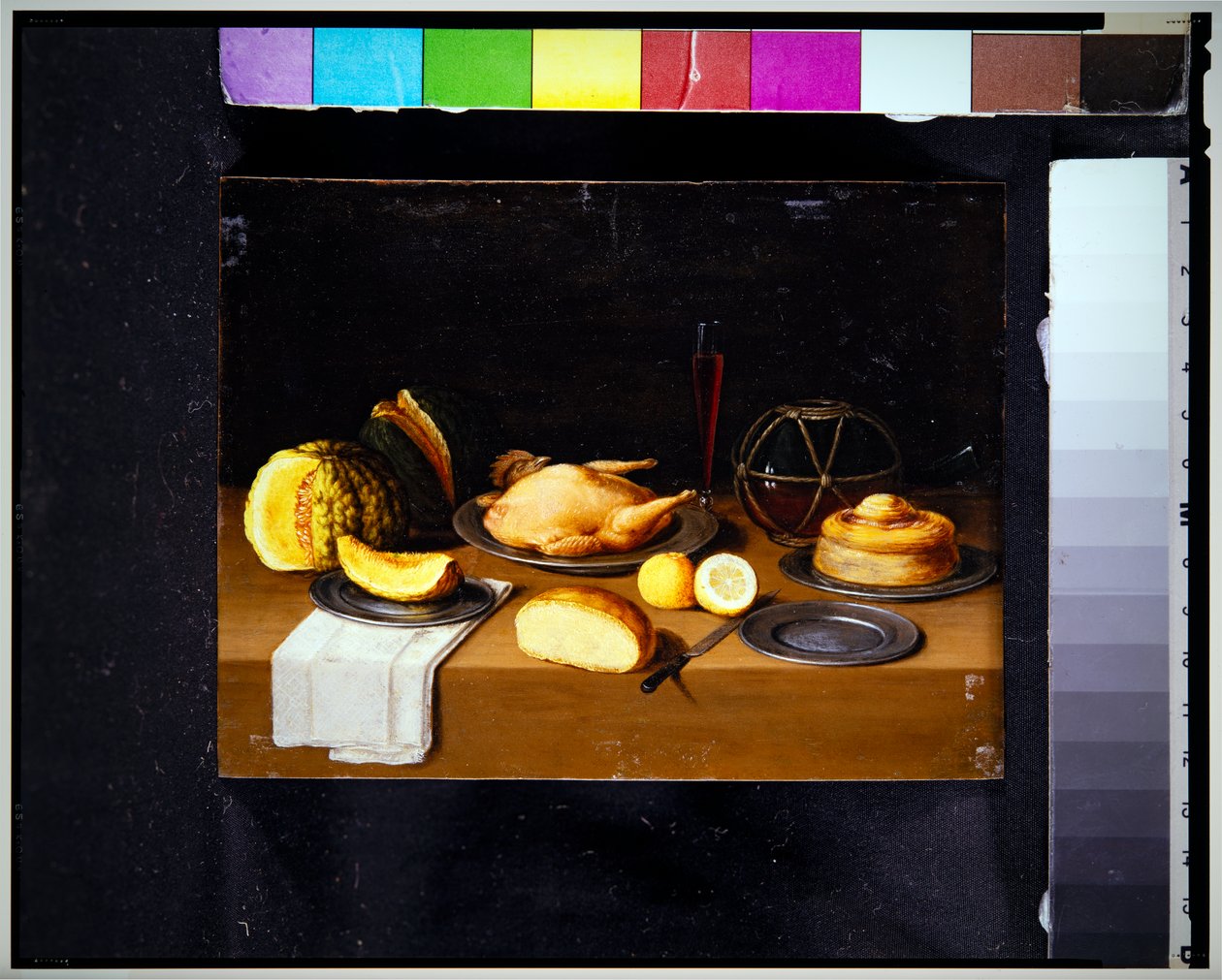 Nature morte de cuisine - Georg (attr. to) Flegel