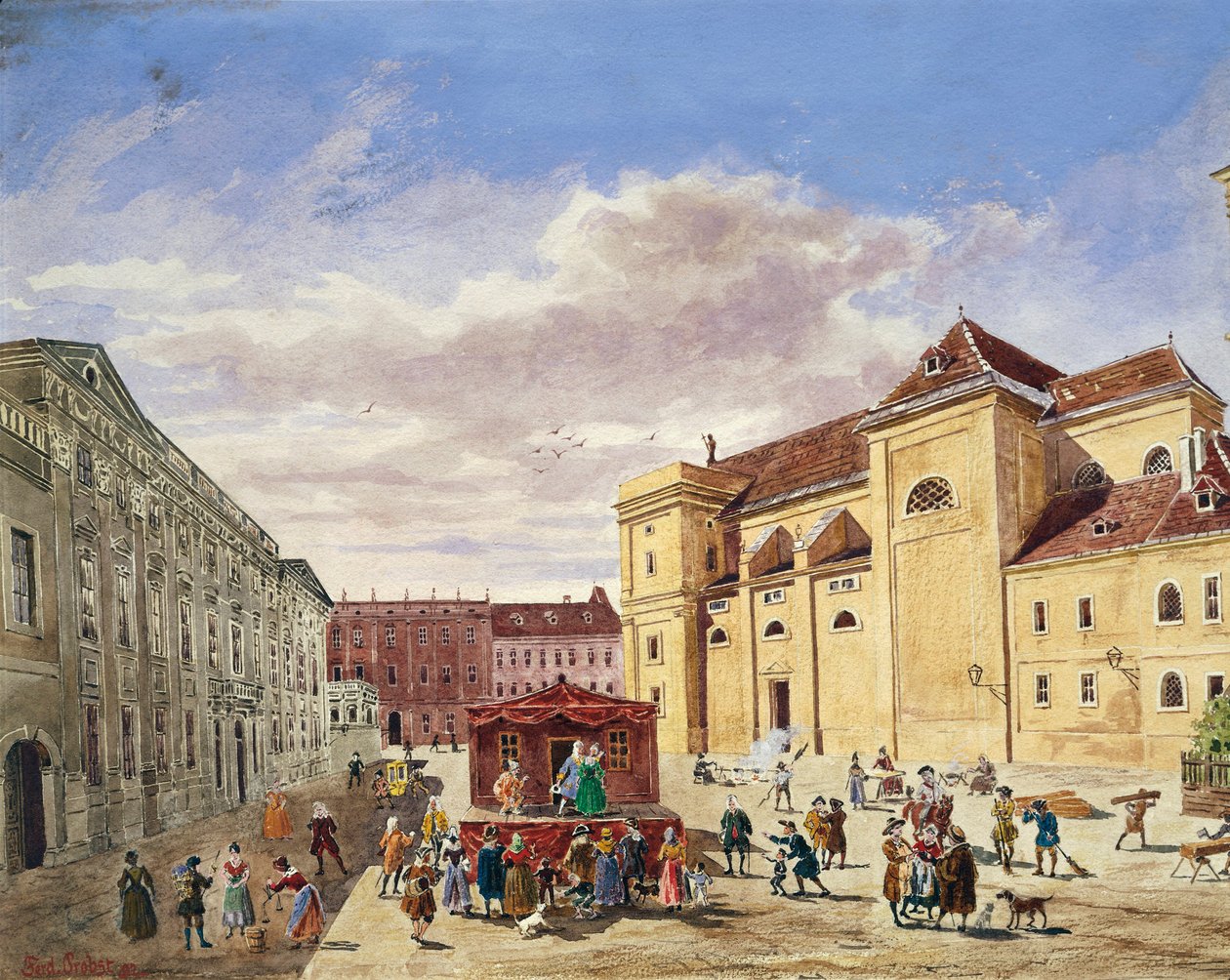 Vue de Freyung, Vienne - Georg Balthasar Probst