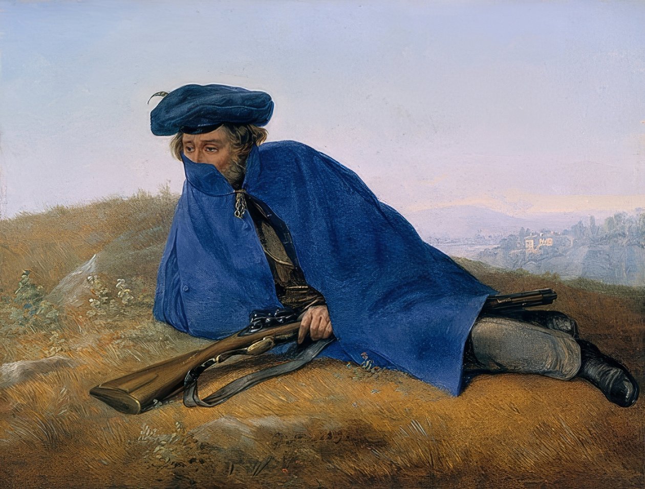 En avant-poste - Georg Friedrich Kersting