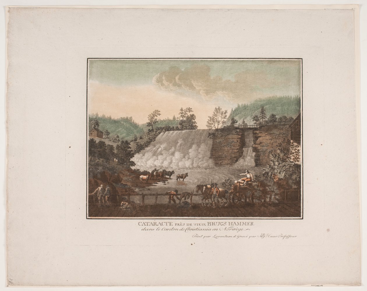 Cataracte près de vieux Brugs Hammer - Georg Haas