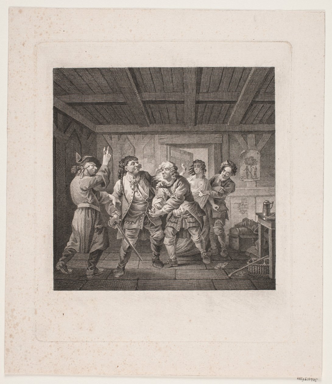 Illustration des comédies de Holberg - Georg Haas