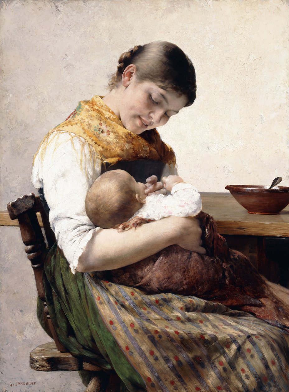 Mère et Enfant - Georg Jacobides