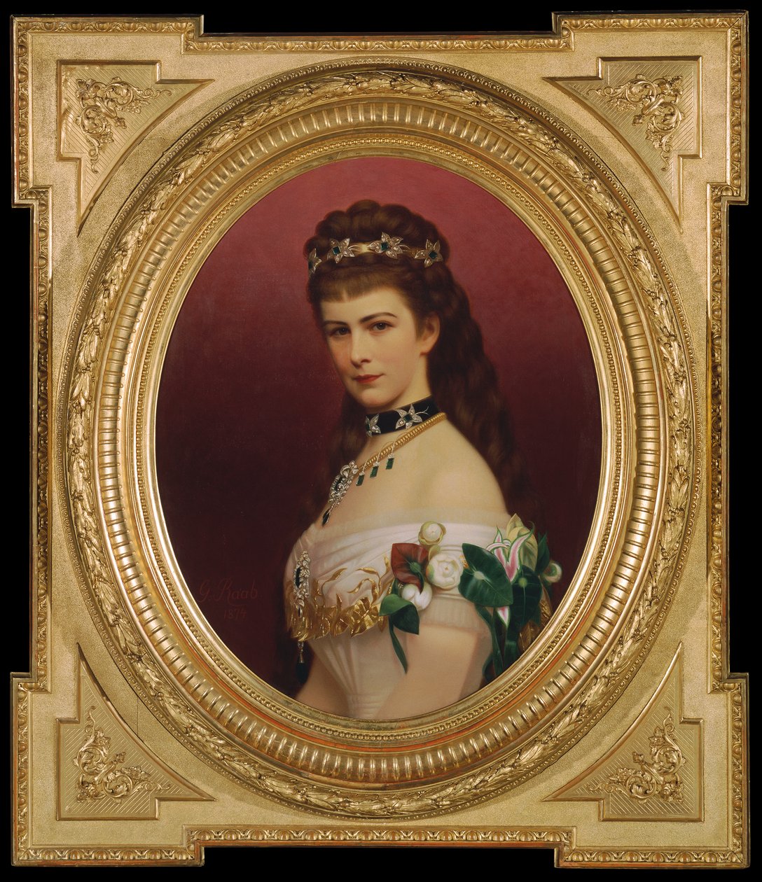 Impératrice Élisabeth - Georg Martin Ignaz Raab