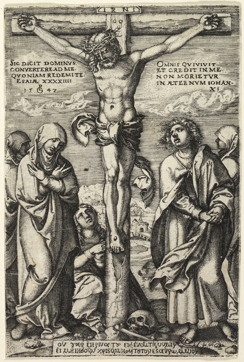 Crucifixion - Georg Pencz