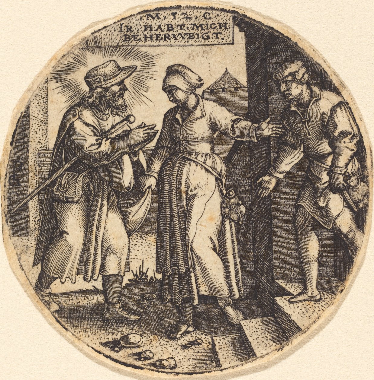 Pour loger les pèlerins - Georg Pencz