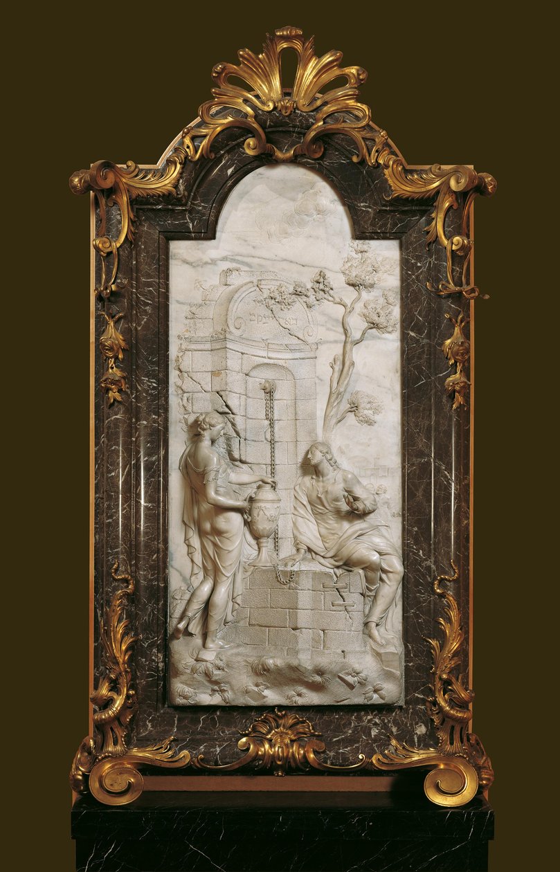 Le Christ et la Samaritaine - Georg Raphael Donner