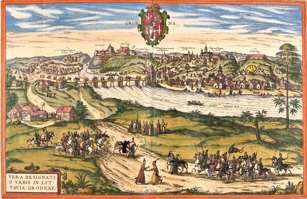 Grodno, Belarus - Georg and Hogenberg Franz (1535 90) Braun