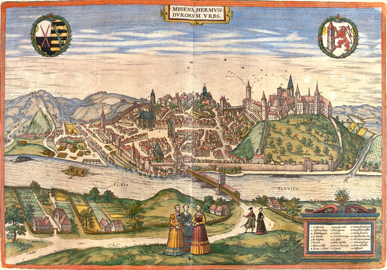 Meissen, Allemagne - Georg and Hogenberg Franz (1535 90) Braun
