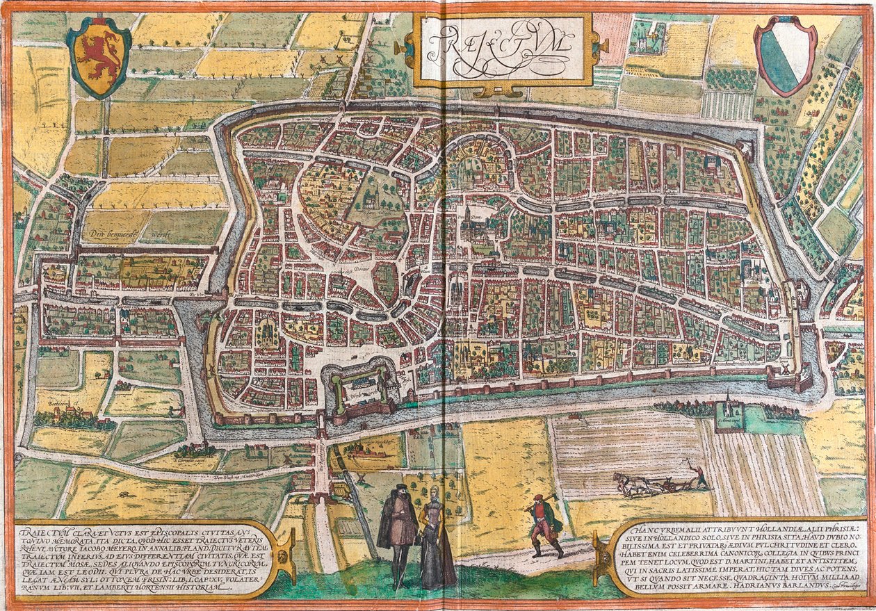 Utrecht, Pays-Bas - Georg and Hogenberg Franz (1535 90) Braun