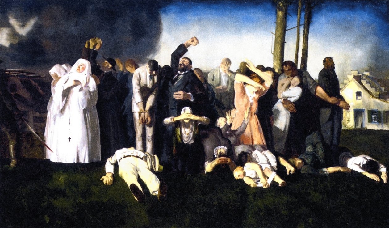 Massacre à Dinant - George Wesley Bellows