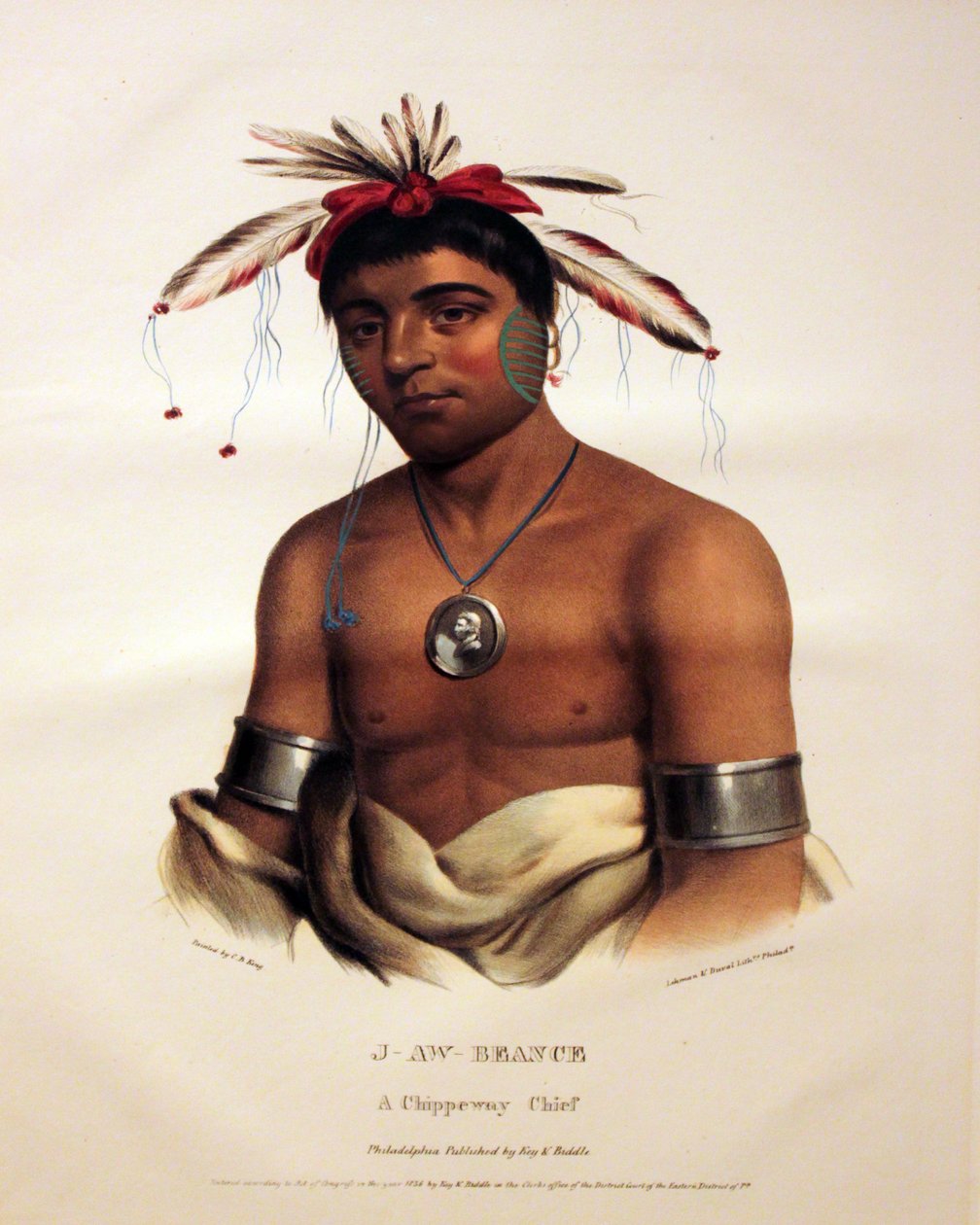 Chef Chippeway J-Aw-Beance - George Catlin