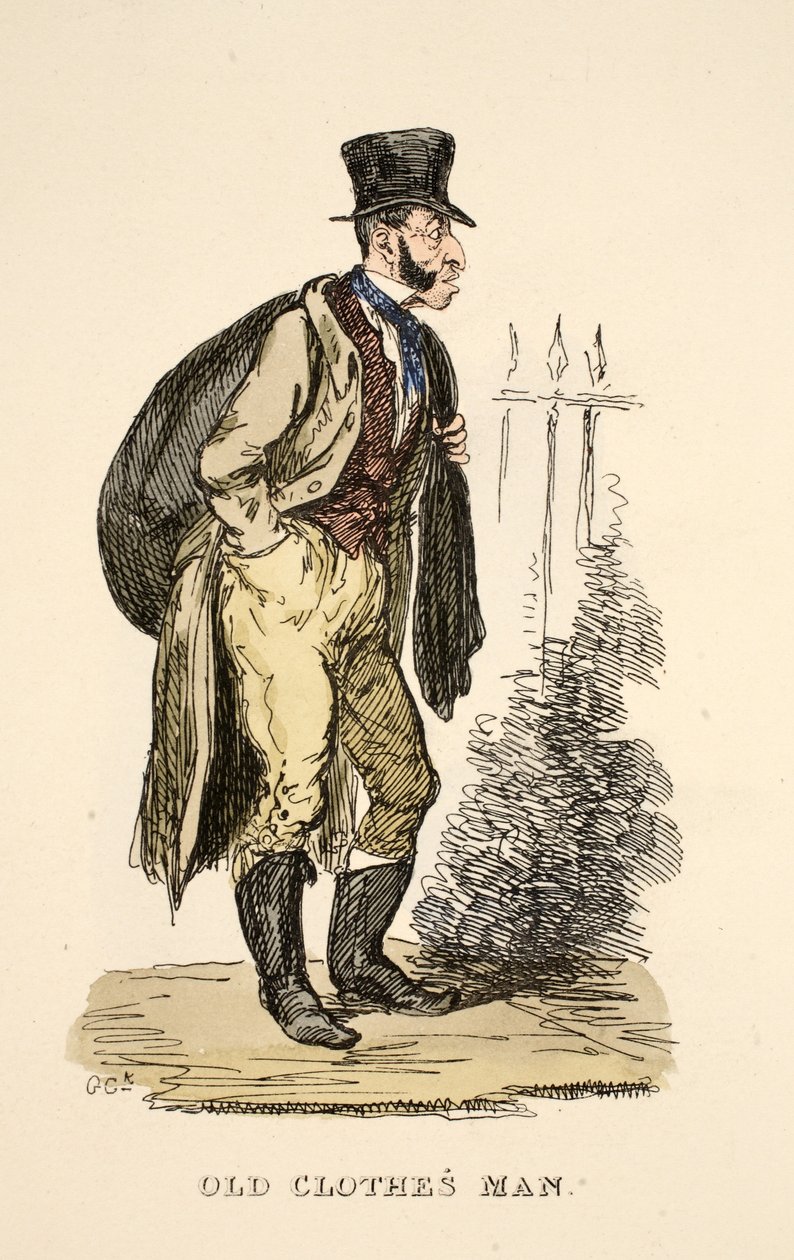Marchand de vieux vêtements de 