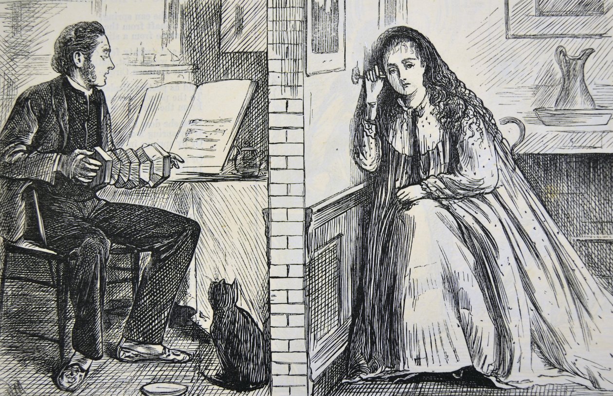 Vibration du son, 1871 - George du Maurier