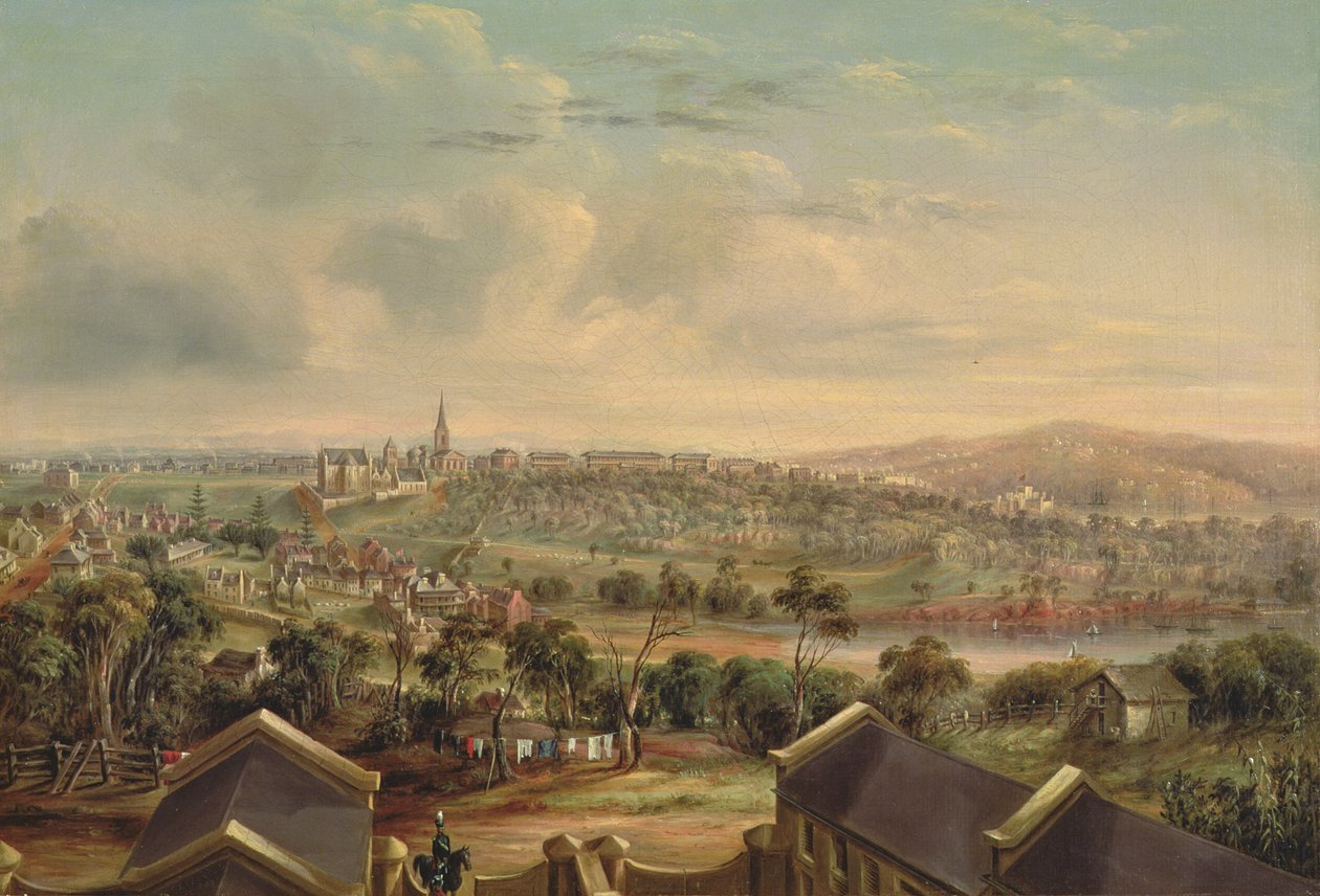 Sydney depuis Woolloomooloo, 1849 - George Edward Peacock