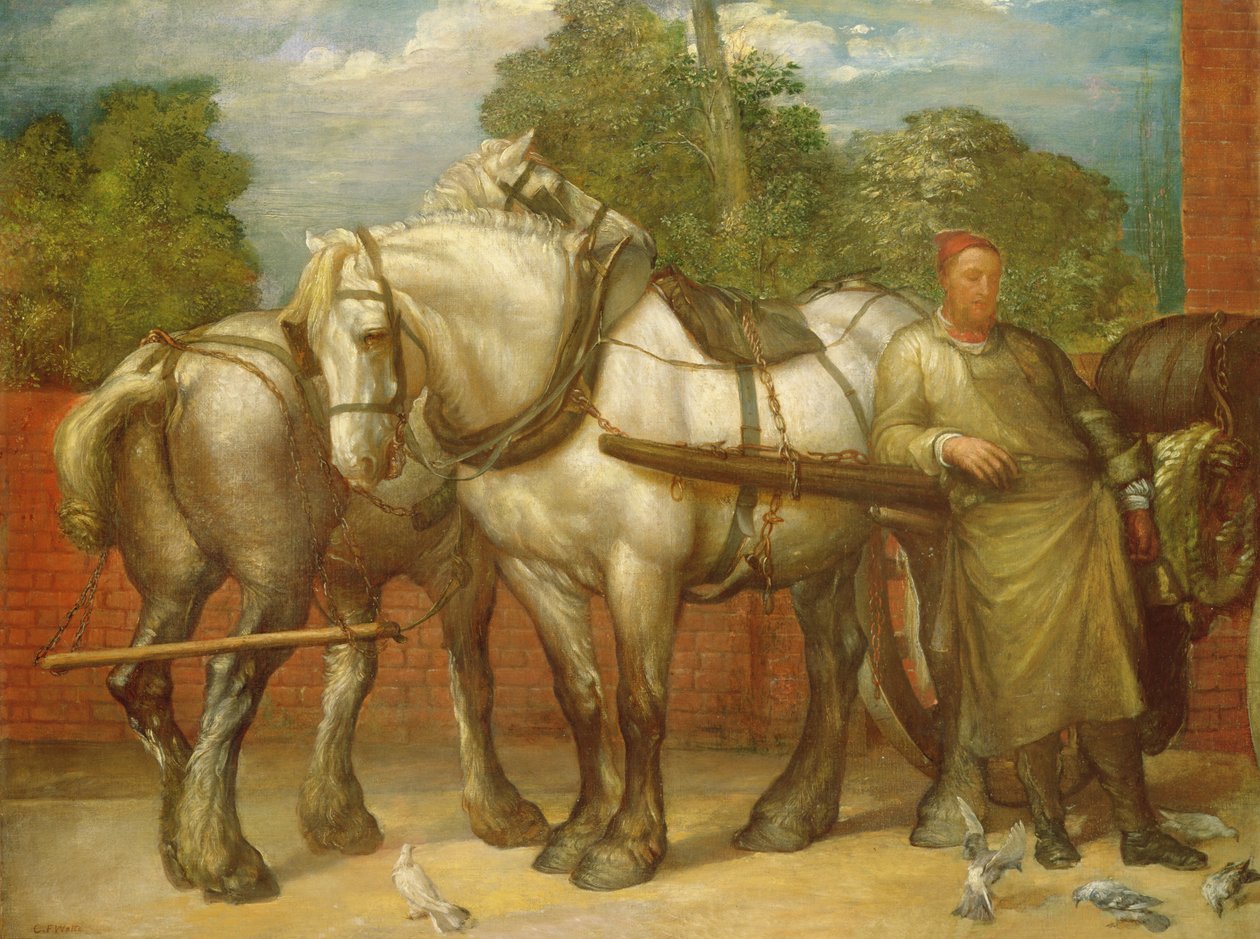 Le repos de midi - George Frederick Watts