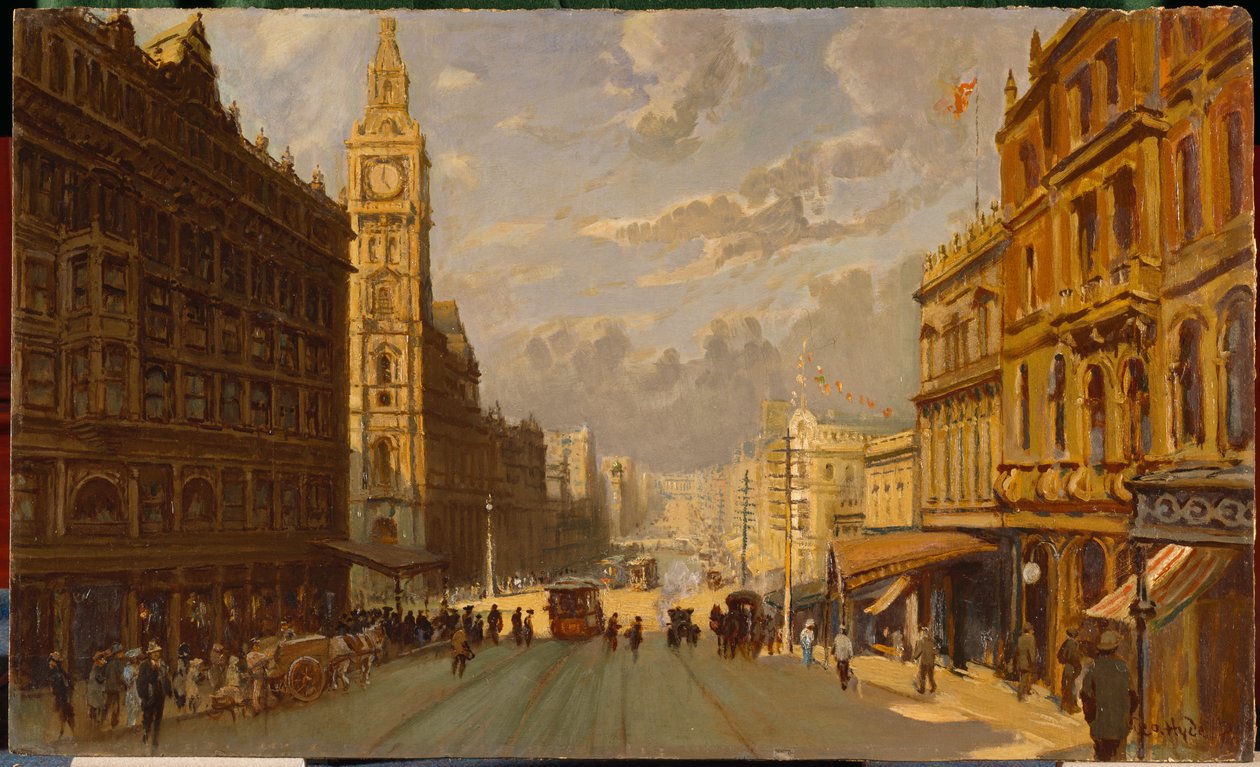Rue Bourke est - George Hyde Pownall