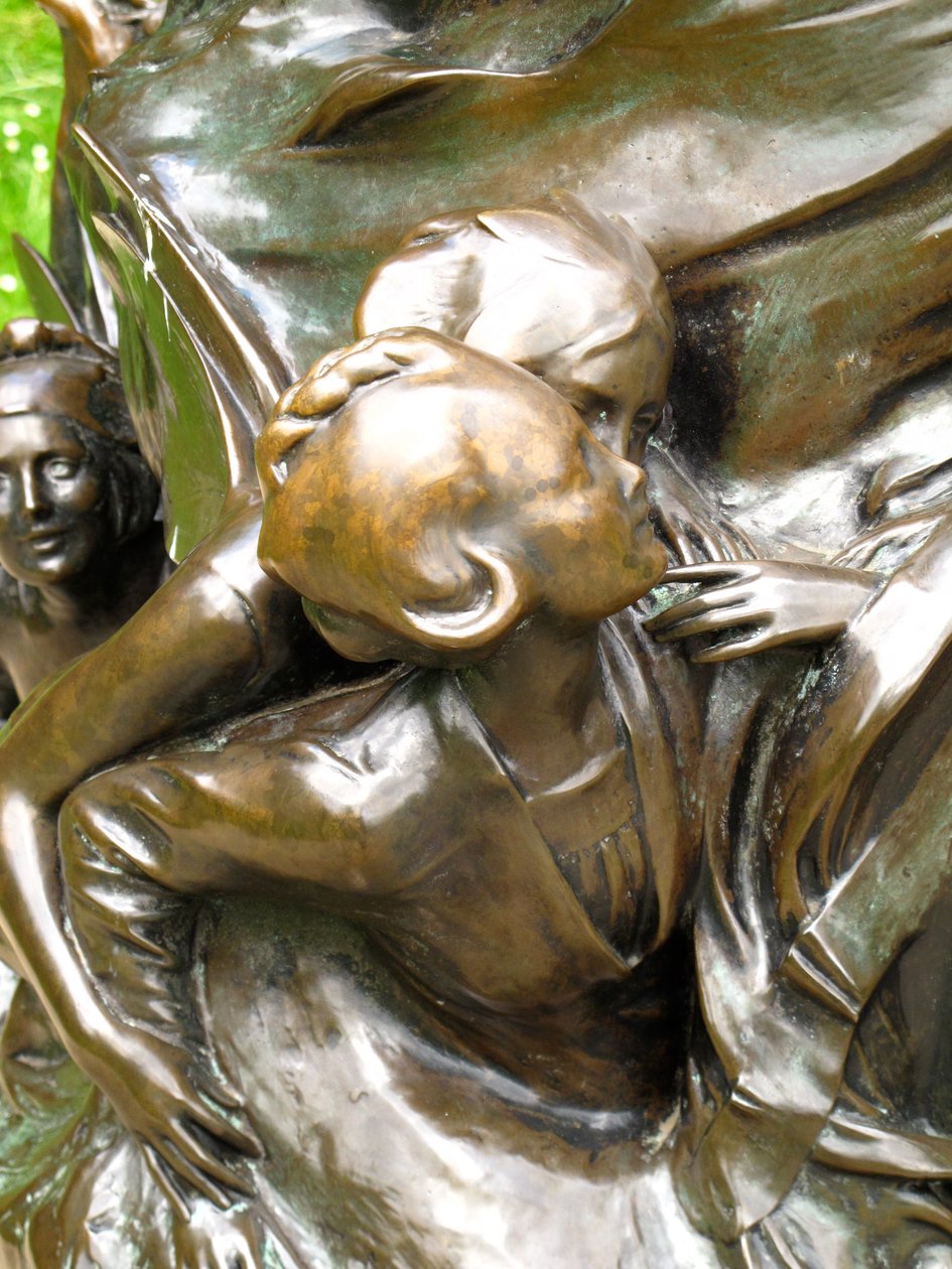 Fées, détail de la statue de Peter Pan, 1912 - George James Frampton