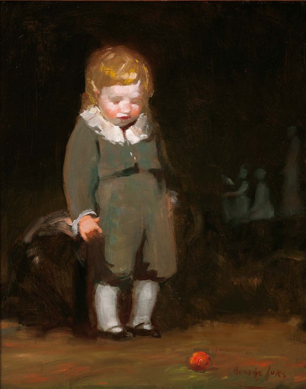 Enfant en gris - George Luks
