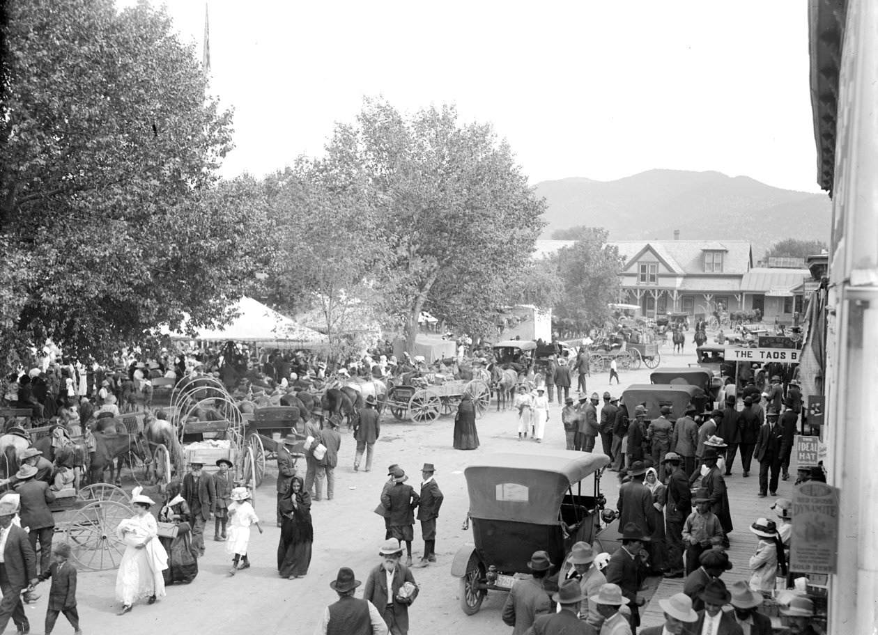 Taos, vers 1900-10 - George Lytle Beam