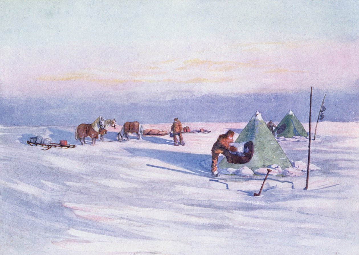Organisation du camp, illustration de 