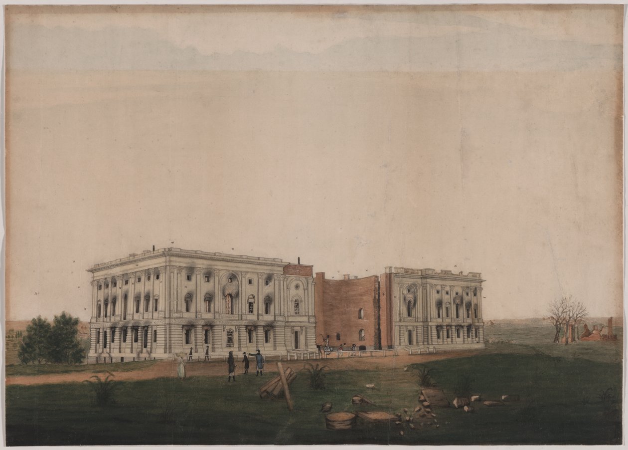 Capitole des États-Unis 1814 - George Munger