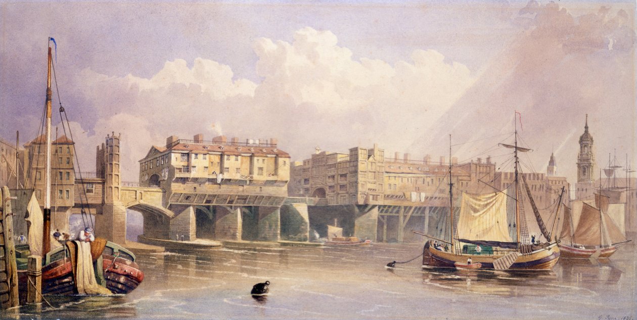 Pont de Londres, 1835 - George Pyne