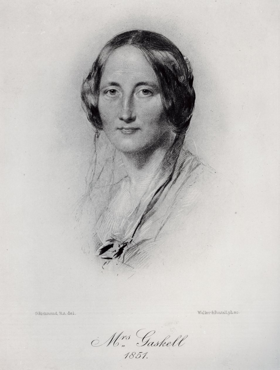Elizabeth Cleghorn Gaskell (1810-65) - George Richmond