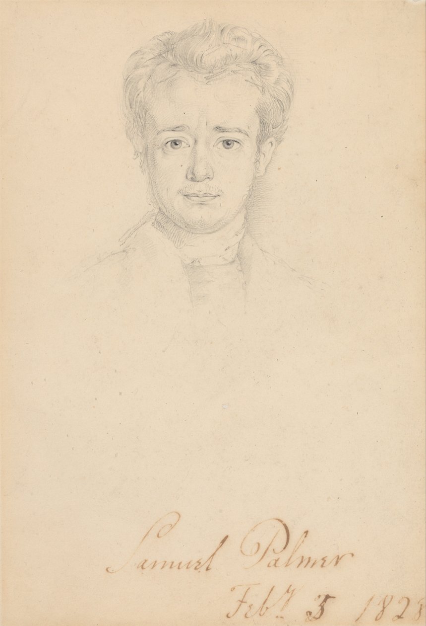 Portrait de Samuel Palmer, 5 février 1828 - George Richmond