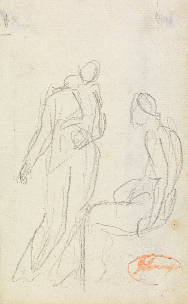 Étude de composition de figures 2 - George Romney