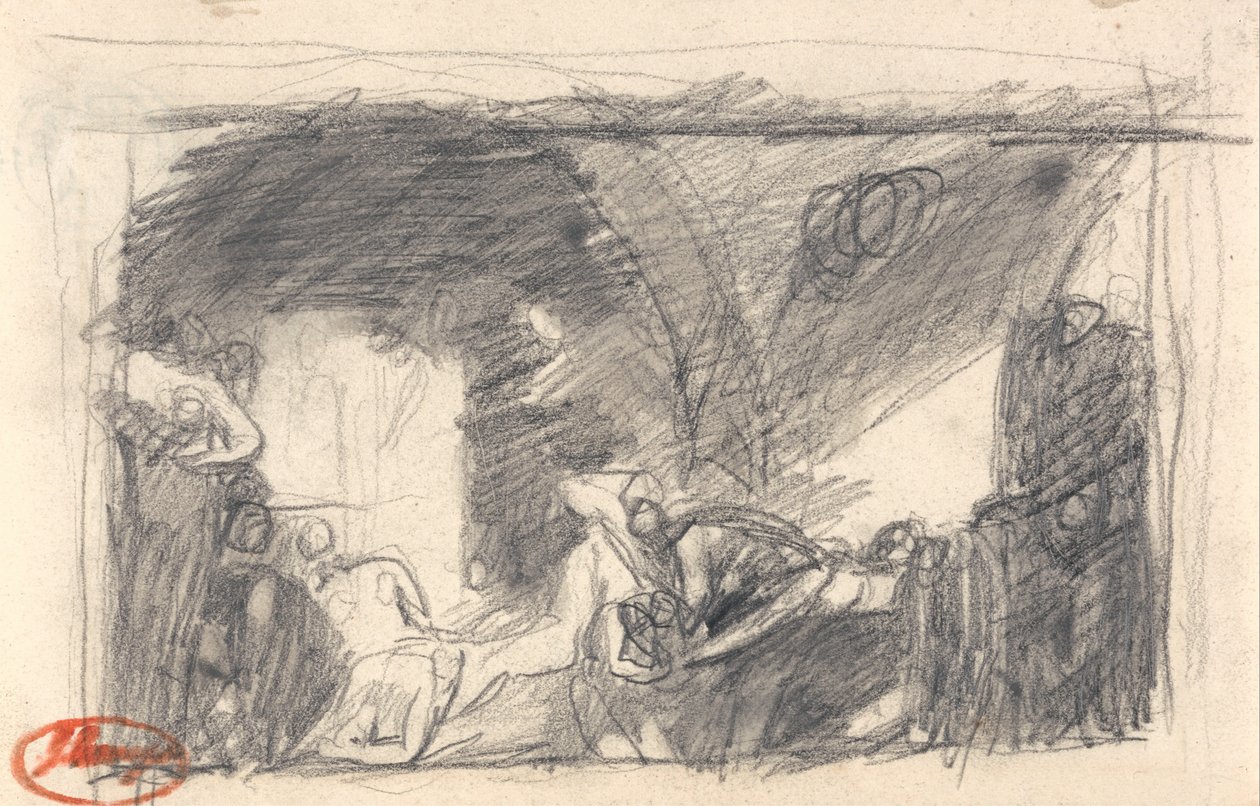 Howard visitant une prison - George Romney