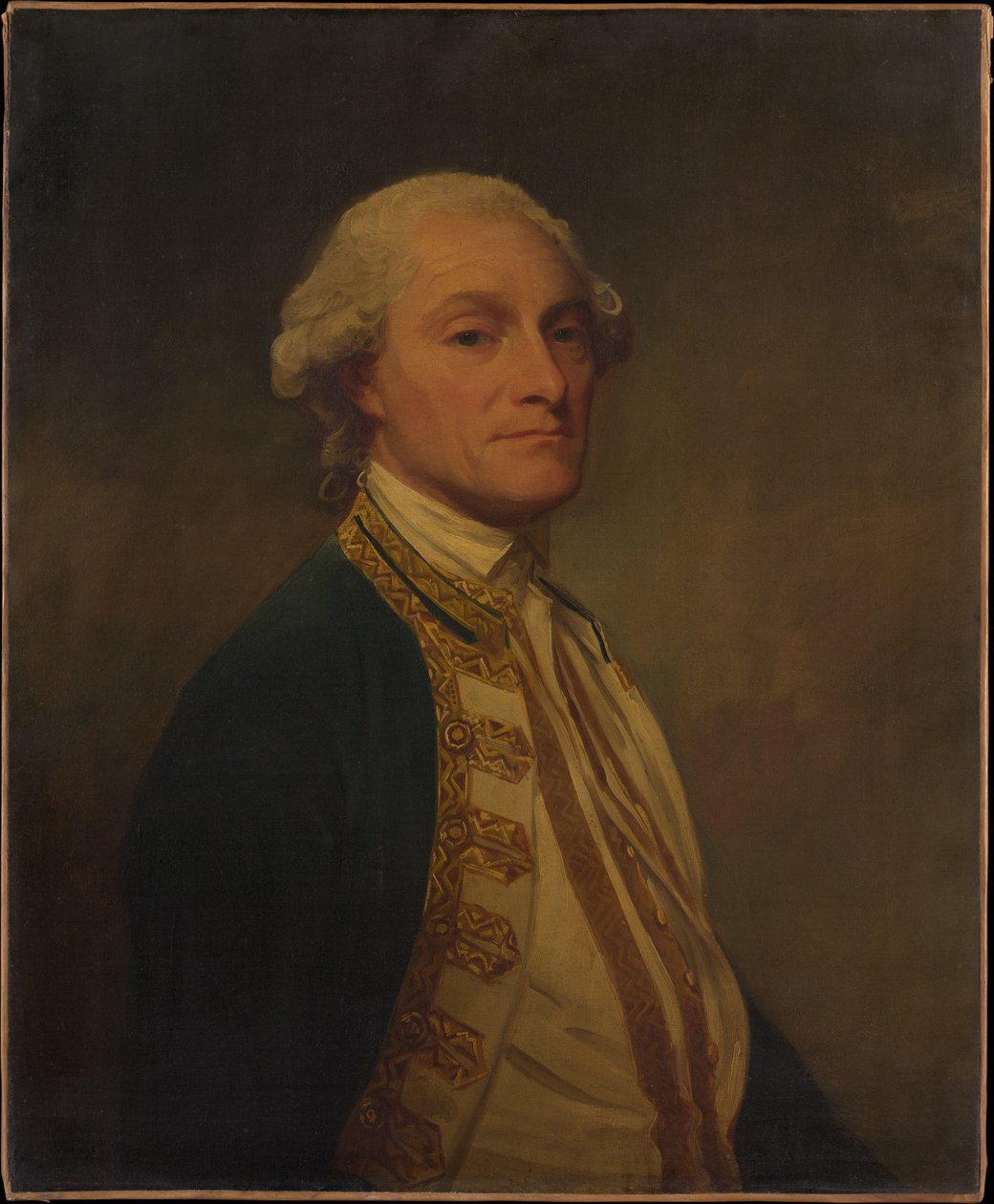 Portrait de Sir Chaloner Ogle, 1er Baronet (1726-1816), Amiral de la marine britannique - George Romney