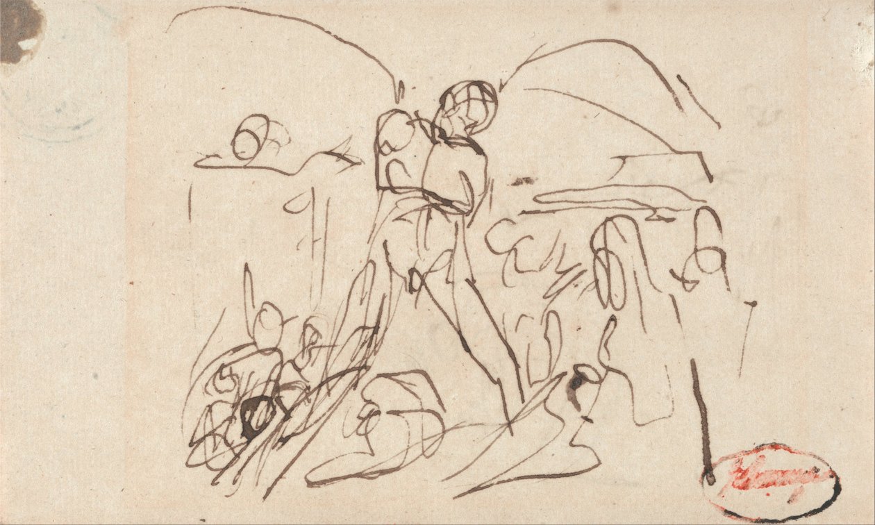 Scène de prison - George Romney