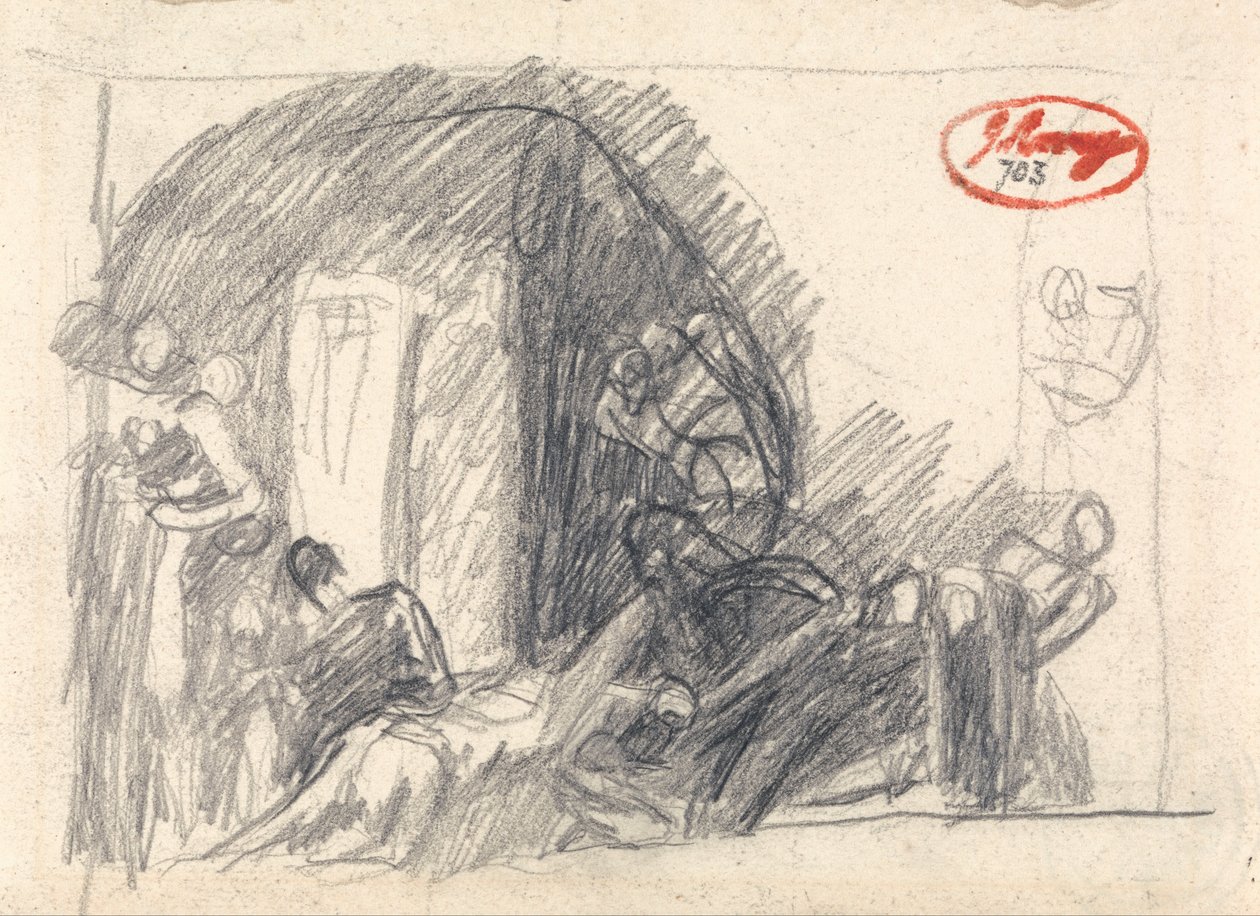 Scène de prison - George Romney