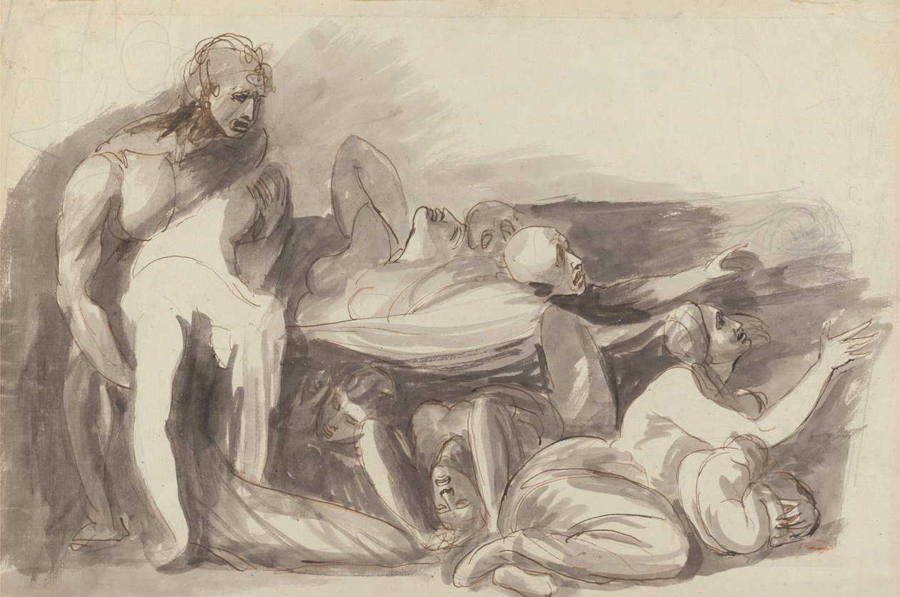 Scène de prison - George Romney