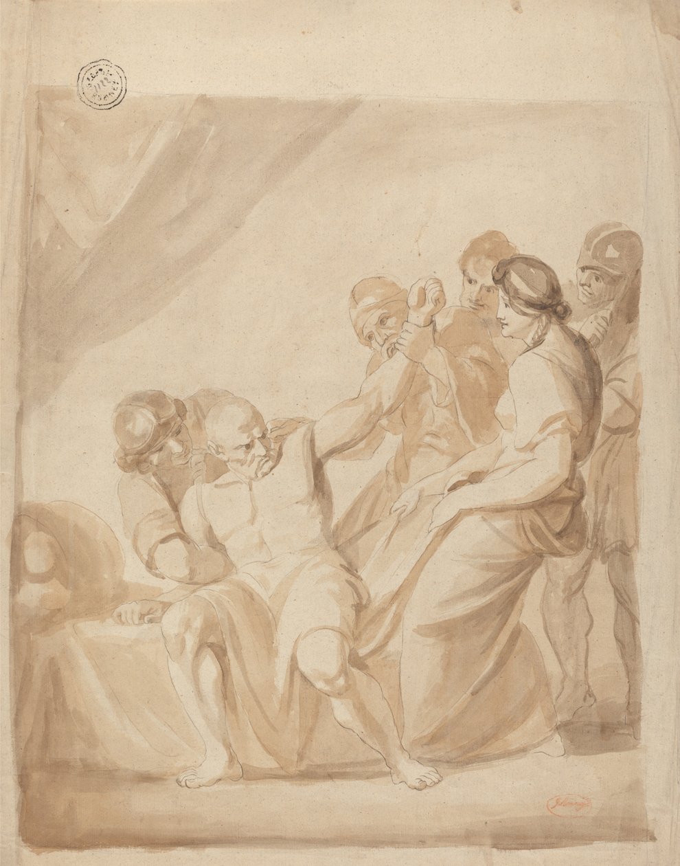 Samson maîtrisé - George Romney