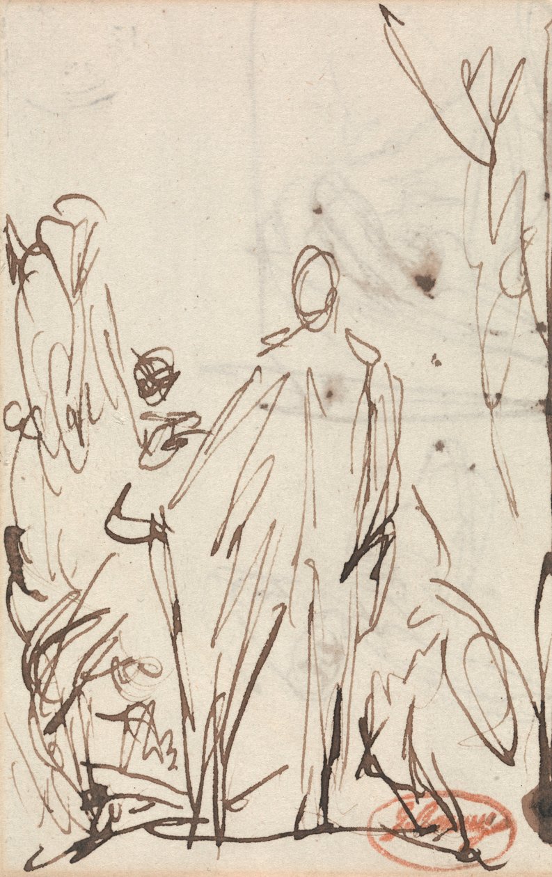 Figures debout - George Romney