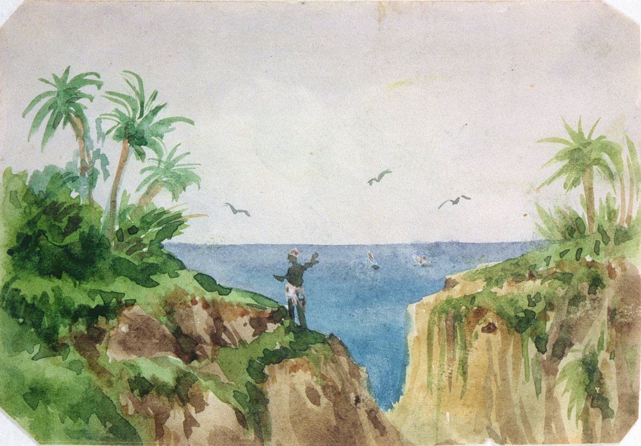 Paysage exotique - George Sand