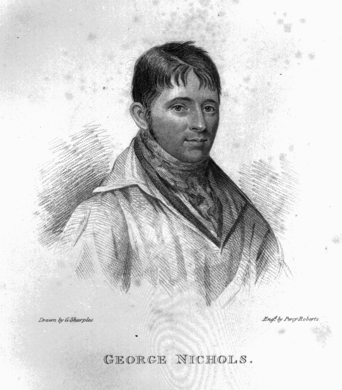 George Nichols, gravé par Percy Roberts - George Sharples