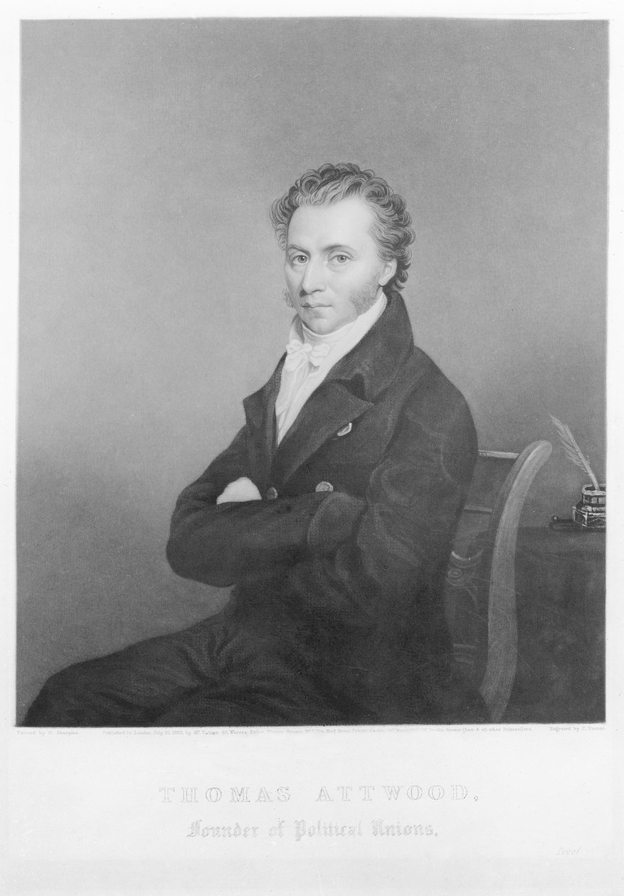 Thomas Attwood, 1832 - George Sharples