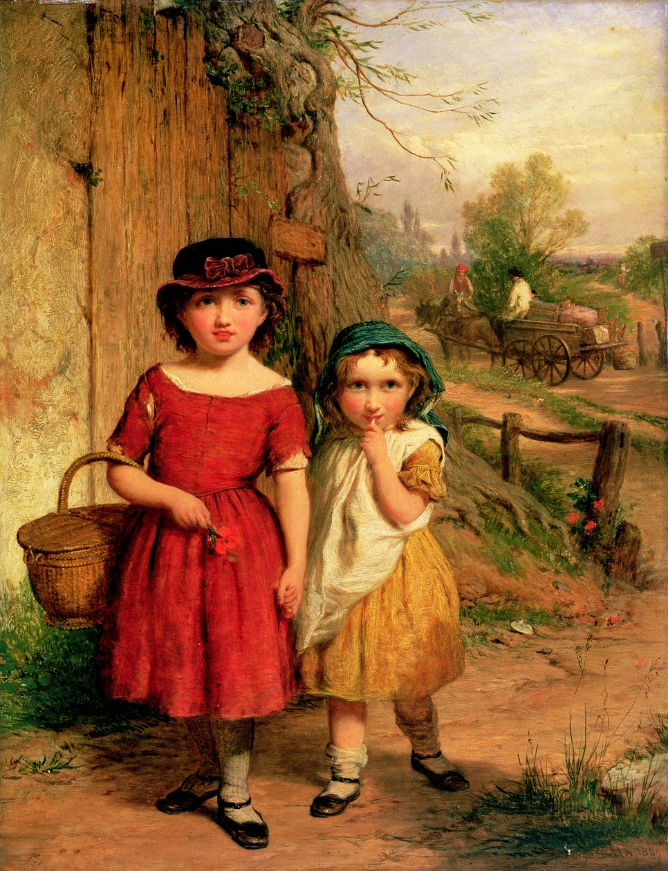 Petits villageois, 1869 - George Smith