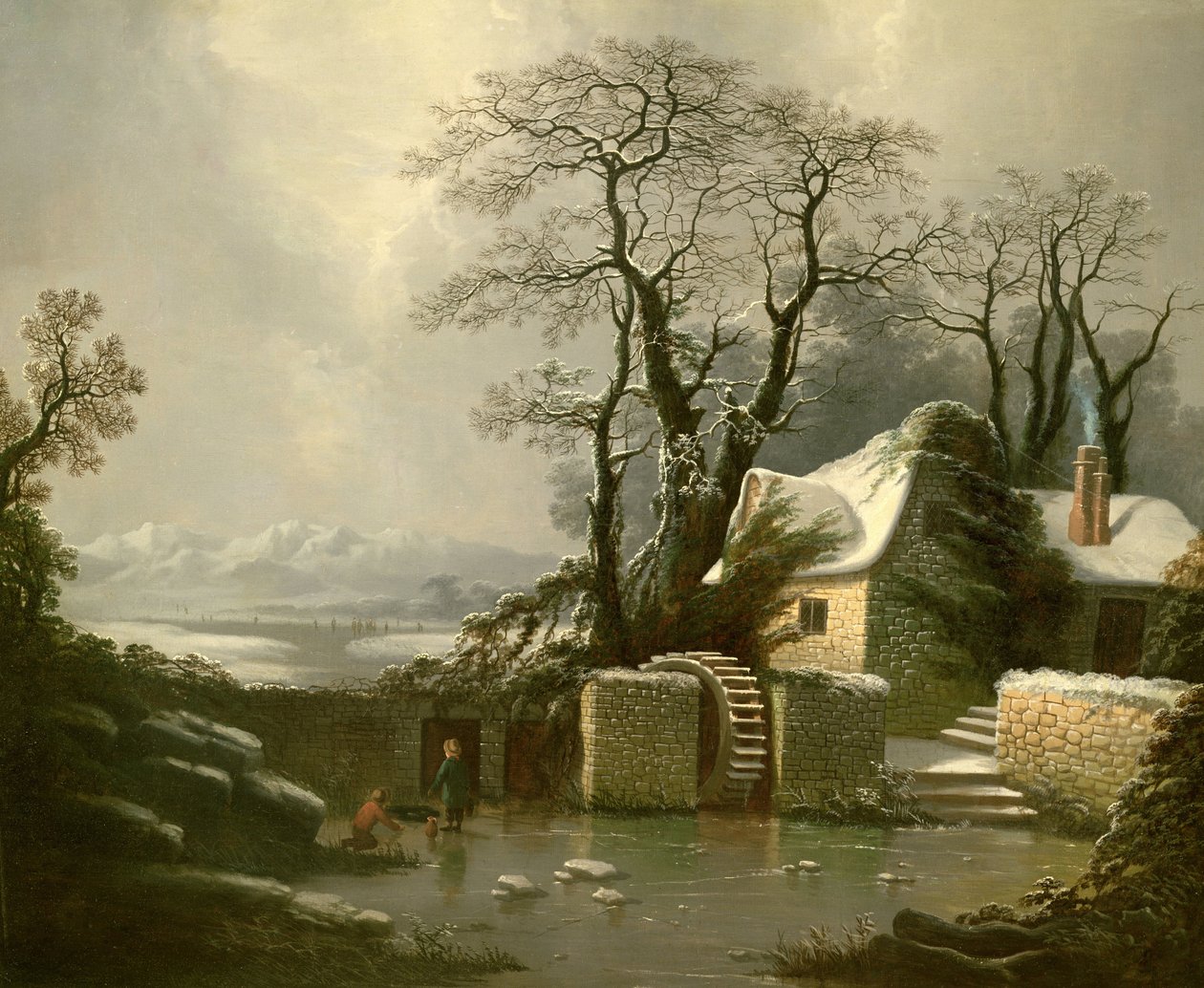 La Course du Moulin Gelée - George Smith