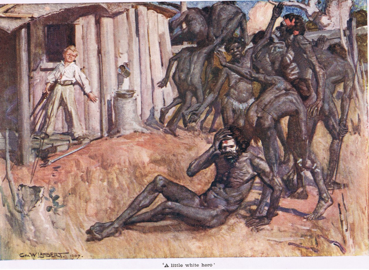 Un petit héros blanc - George Washington Lambert