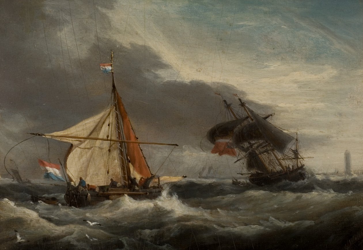Bateaux, embouchure de la Tyne - George Webster
